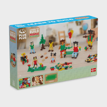 johnco stem PLUS-PLUS - LEARN TO BUILD - PEOPLE OF THE WORLD